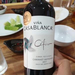 Vang Casablanca Cefiro Reserva Cabernet Sauvignon