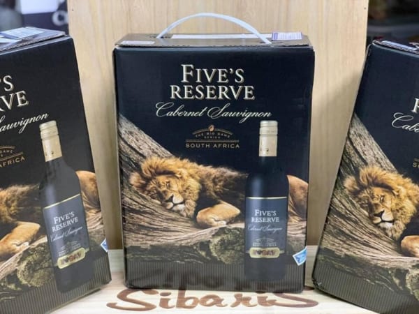 Ruou Vang Bich Five’s Reserve Cabernet Sauvignon 3L