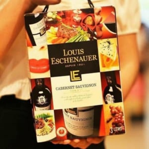 Ruou vang bich Louis Eschenauer Bordeaux blend 3l