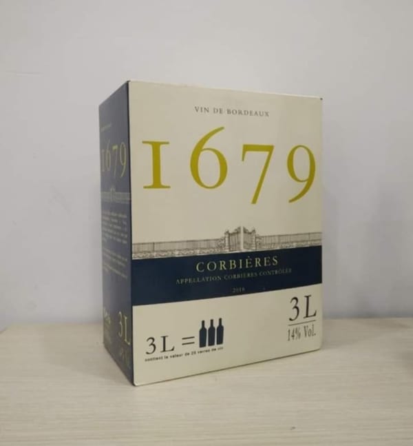 Vang Bich Phap 1679 Corbieres 3L