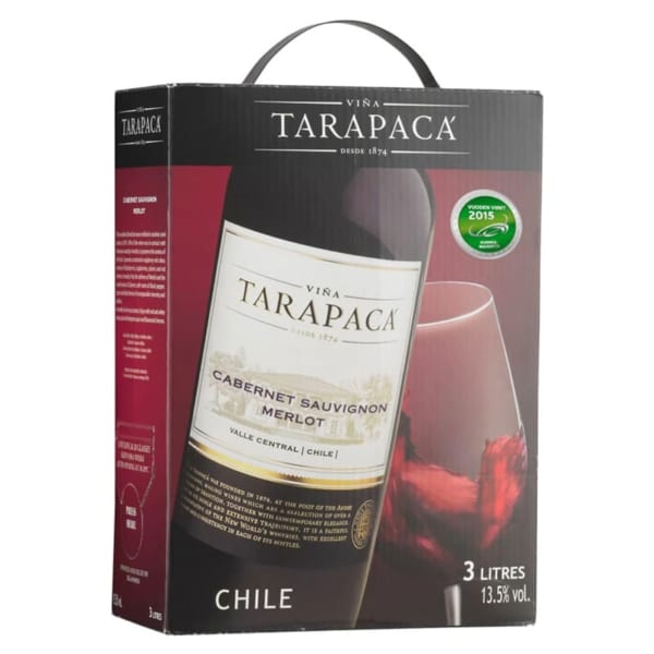 Vang Chile Bịch Tarapaca 3 lít