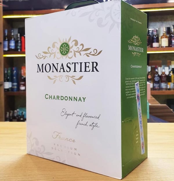 Vang Pháp Monastier Chardonnay France Premium 3L