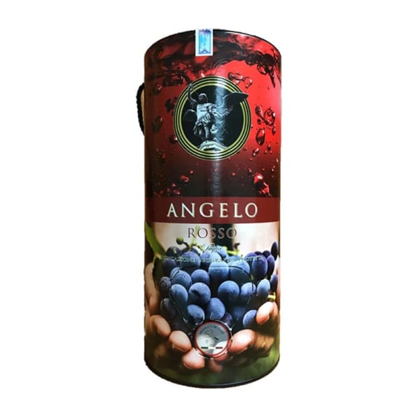 Vang Ý Angelo Rosso Bịch 3 Lít