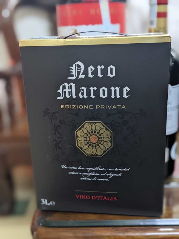 Vang Y Nero Marone Edizione Privata Bich 3L