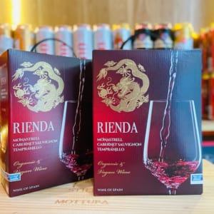 Vang bich 3L Rienda Organic & Vegan Wine 15 do