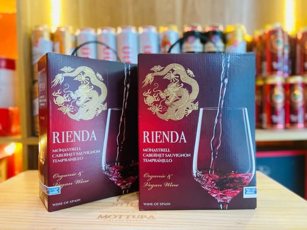 Vang bich 3L Rienda Organic & Vegan Wine 15 do