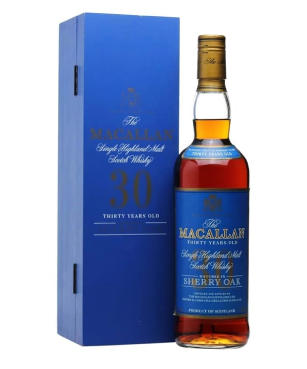 Ruou Macallan 30 nam Sherry Oak Blue Label