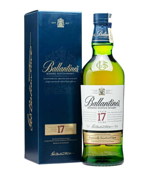 Ruou Whisky Ballantines 17 nam