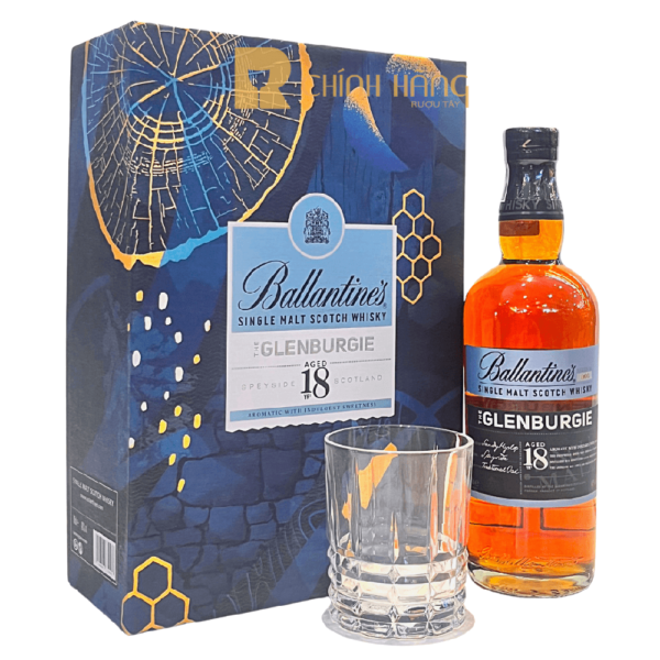 ruou Ballantine’s Glenburgie 18 nam hop qua tet 2023