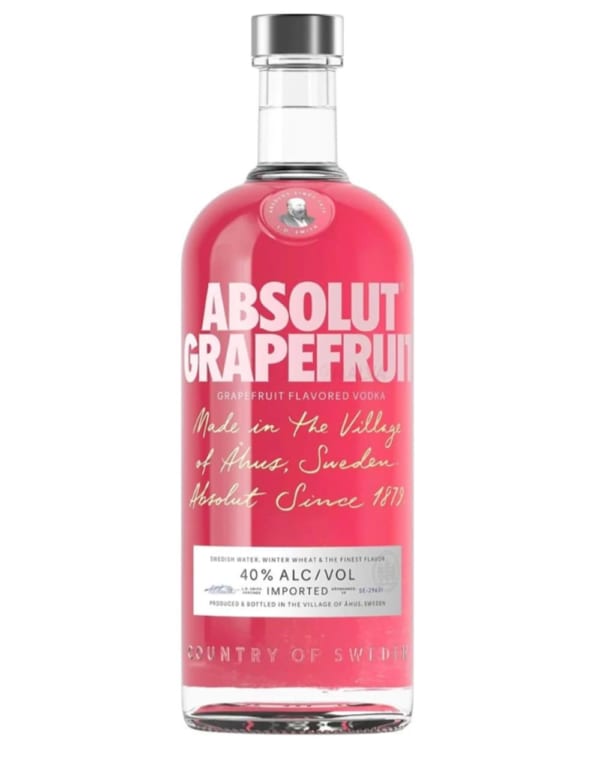 Ruou Absolut Grapefruit 1L