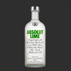 Ruou Absolut Lime Vodka (1000ml)