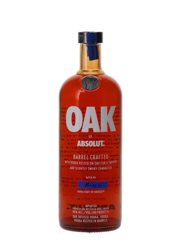 Ruou Absolut Vodka Oak Barrel Crafted