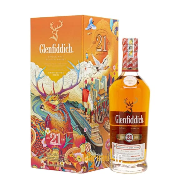 Ruou Glenfiddich 21 nam hop qua Tet 2022