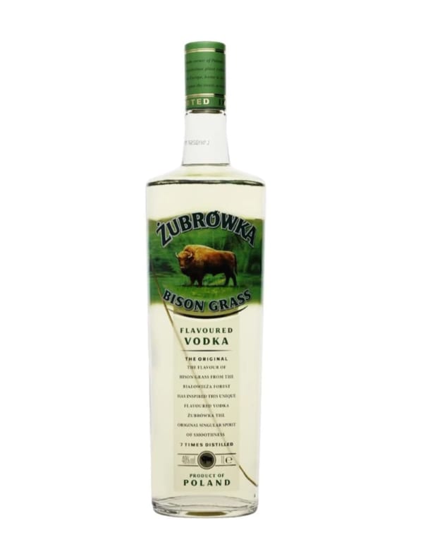 Rượu Vodka Zubrowka Bison Grass 1 lít