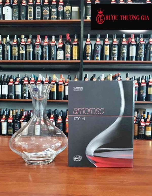 Decanter Tiệp Linea Amoroso Bohemia 1,7 Lít cao cấp