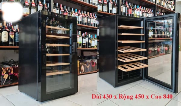 Tủ rượu vang ADELA sức chứa 28 chai -2